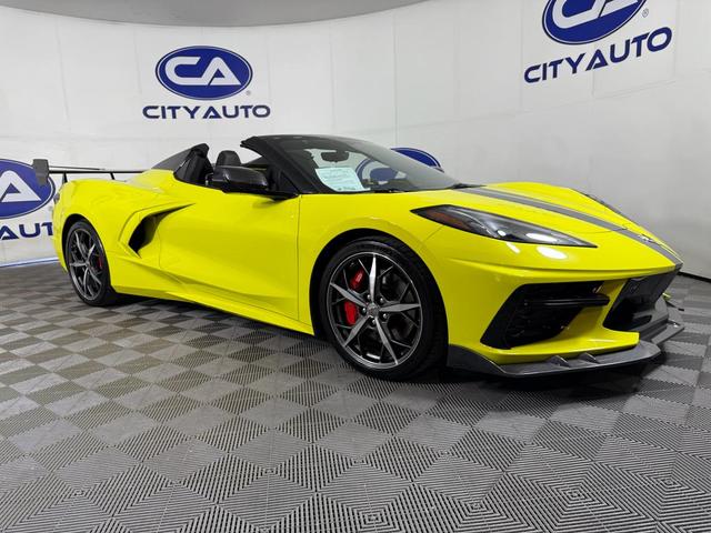 Photo of 2021 Accelerate Yellow Metallic Chevrolet Corvette