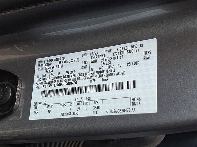 Photo of 2023 Silver Metallic Ford F-150