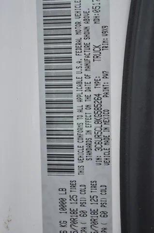 Photo of 2019 Bright White Clearcoat RAM 2500