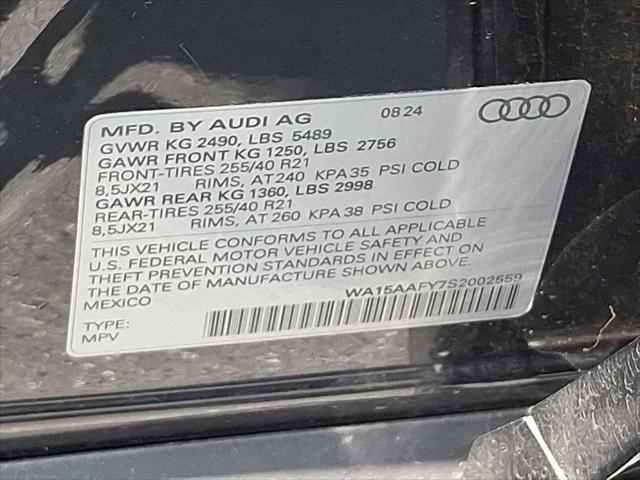 Photo of 2025 BLACK Audi Q5