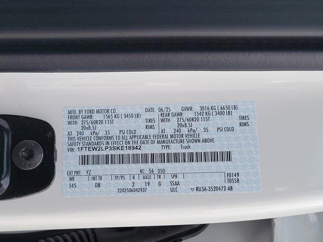 Photo of 2025 Oxford White Ford F-150