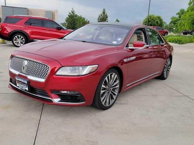 Photo of 2019 Ruby Red Metallic Tinted Clearcoat Lincoln Continental