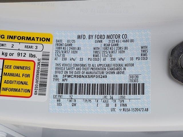 Photo of 2025 Oxford White Ford Bronco Sport