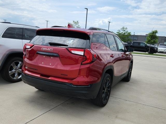 Photo of 2023 Volcanic Red GMC Terrain