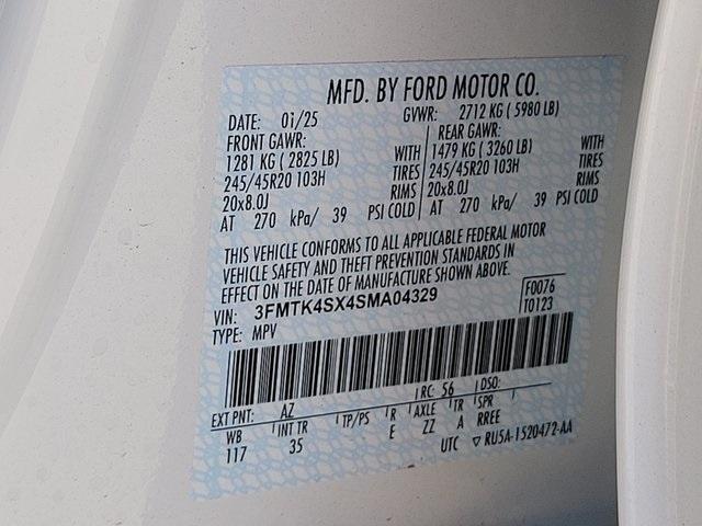Photo of 2025 Star White Ford Mustang Mach-E