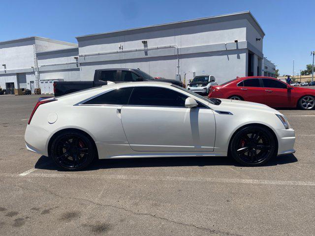 Photo of 2014 White Diamond Tricoat Cadillac CTS-V