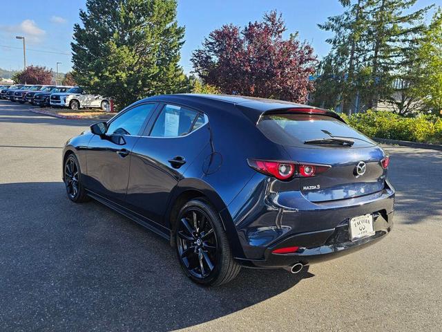 Photo of 2024 Deep Crystal Blue Mica Mazda Mazda3