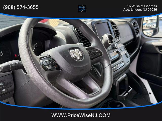 Photo of 2023 Bright White Clearcoat RAM ProMaster 2500
