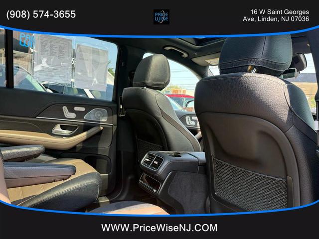 Photo of 2021 Blue Mercedes-Benz GLS 450