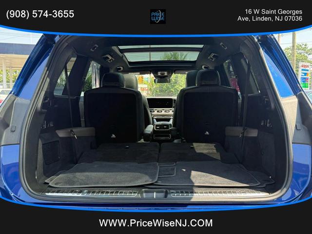 Photo of 2021 Blue Mercedes-Benz GLS 450