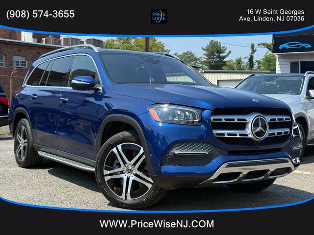Photo of 2021 Blue Mercedes-Benz GLS 450