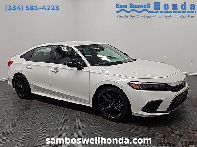 Photo of 2024 Platinum White Pearl Honda Civic