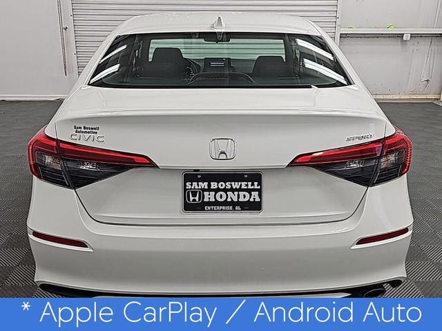 Photo of 2024 Platinum White Pearl Honda Civic