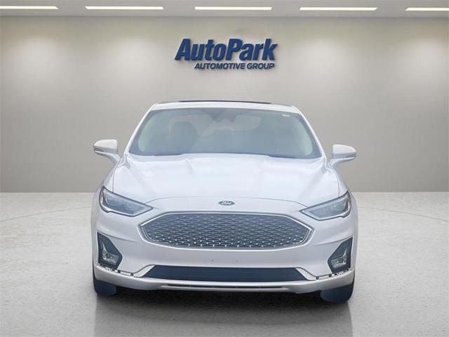 Photo of 2020 Oxford White Ford Fusion Hybrid