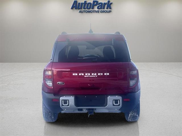 Photo of 2025 Ruby Red Metallic Tinted Clearcoat Ford Bronco Sport