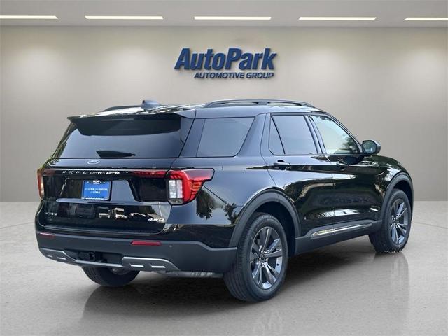 Photo of 2025 Agate Black Metallic Ford Explorer