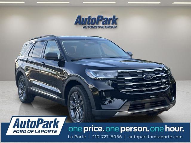 Photo of 2025 Agate Black Metallic Ford Explorer