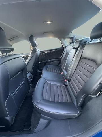 Photo of 2017 Lightning Blue Ford Fusion