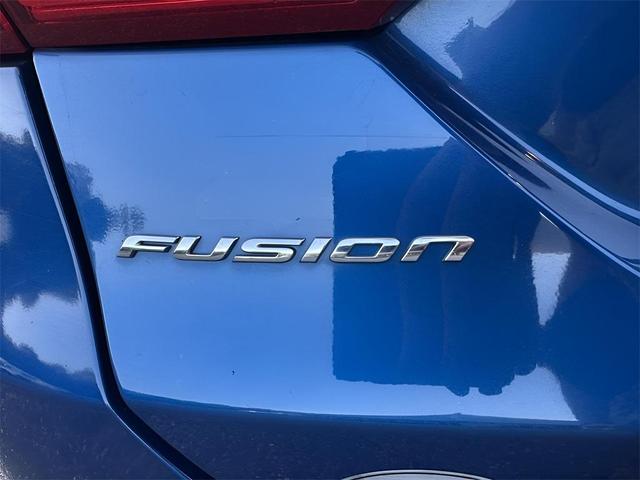 Photo of 2017 Lightning Blue Ford Fusion