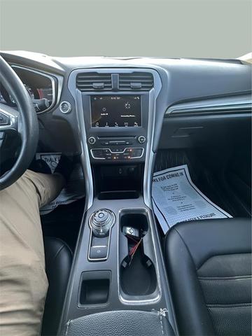 Photo of 2017 Lightning Blue Ford Fusion