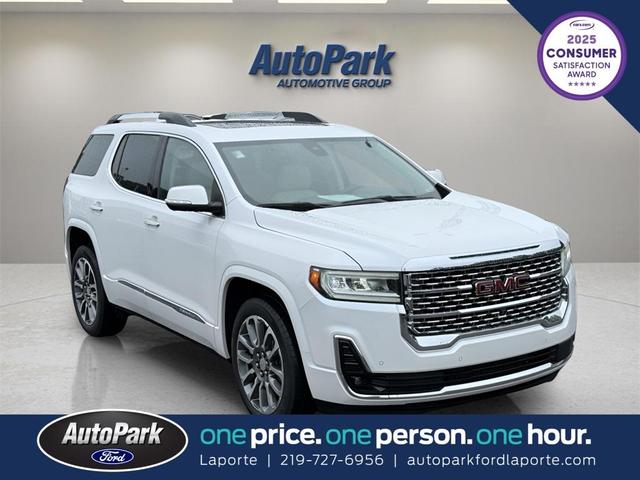 Photo of 2021 White Frost Tri-Coat GMC Acadia