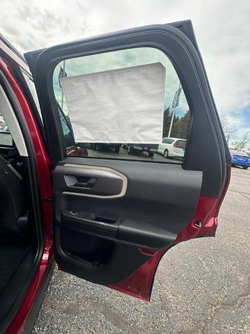 Photo of 2025 Ruby Red Metallic Tinted Clearcoat Ford Bronco Sport