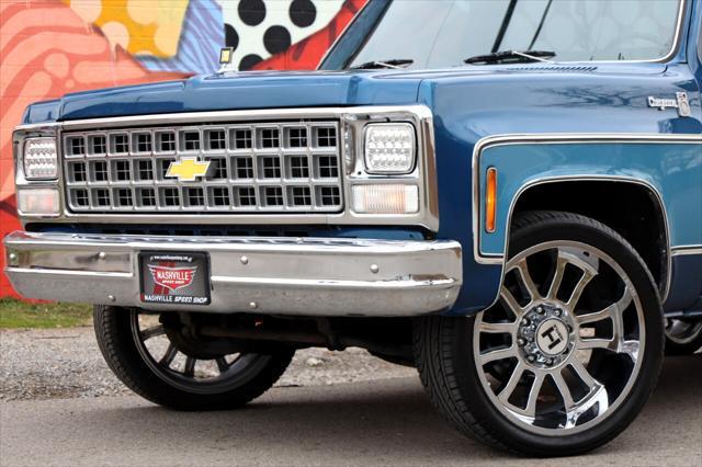 Photo of 1980 Blue Chevrolet C20/K20