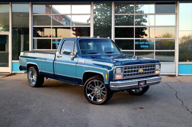 Photo of 1980 Blue Chevrolet C20/K20
