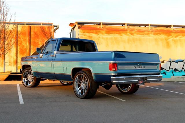 Photo of 1980 Blue Chevrolet C20/K20