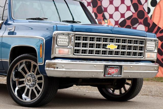 Photo of 1980 Blue Chevrolet C20/K20