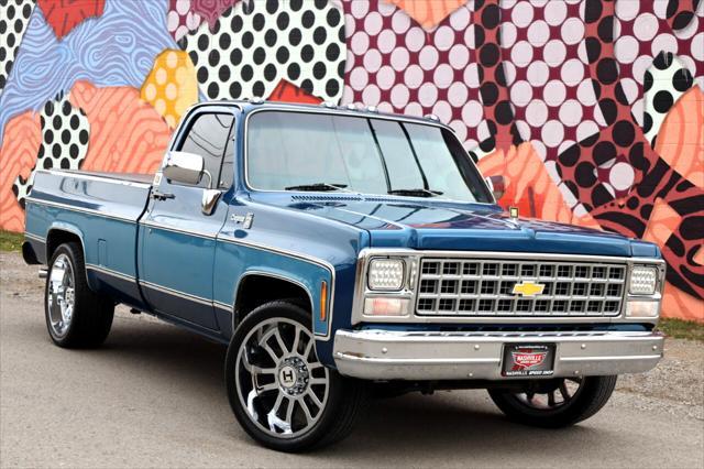 Photo of 1980 Blue Chevrolet C20/K20
