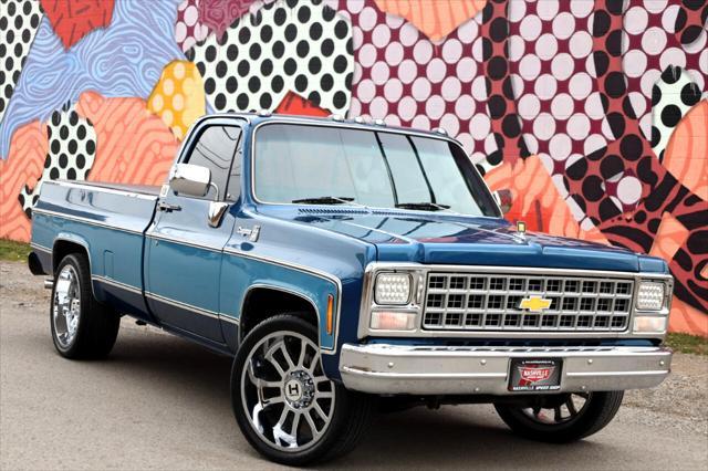 Photo of 1980 Blue Chevrolet C20/K20
