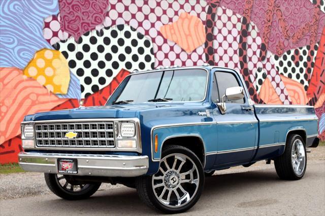 Photo of 1980 Blue Chevrolet C20/K20