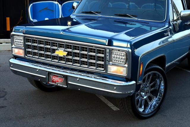Photo of 1980 Blue Chevrolet C20/K20