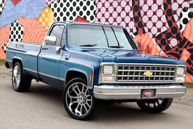 Photo of 1980 Blue Chevrolet C20/K20