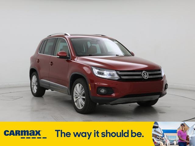 Photo of 2016 Red Volkswagen Tiguan