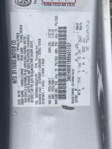 Photo of 2008 Silver Mercury Milan