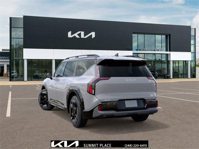 Photo of 2026 Wolf Gray/Ebony Black Roof Kia EV9