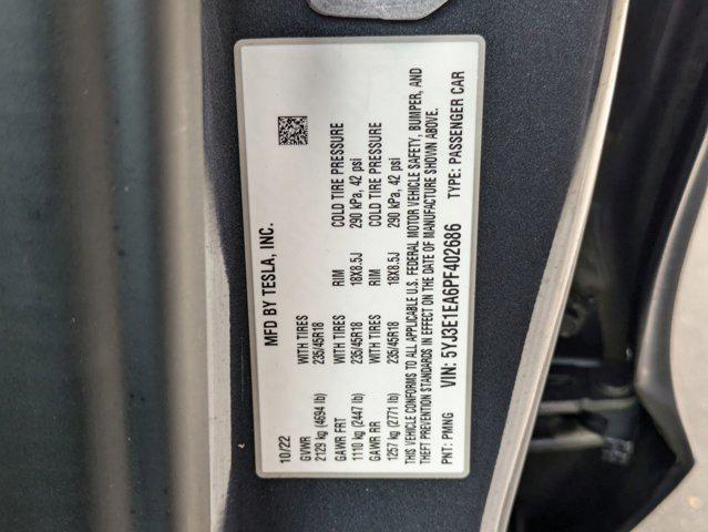 Photo of 2023 Silver/Gray Tesla Model 3