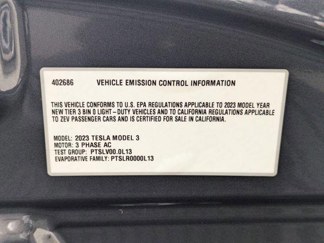 Photo of 2023 Silver/Gray Tesla Model 3