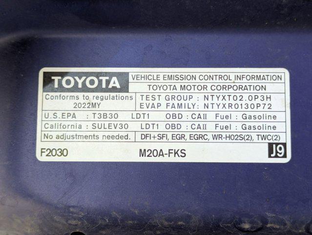 Photo of 2022 Blue Crush Metallic Toyota Corolla Cross