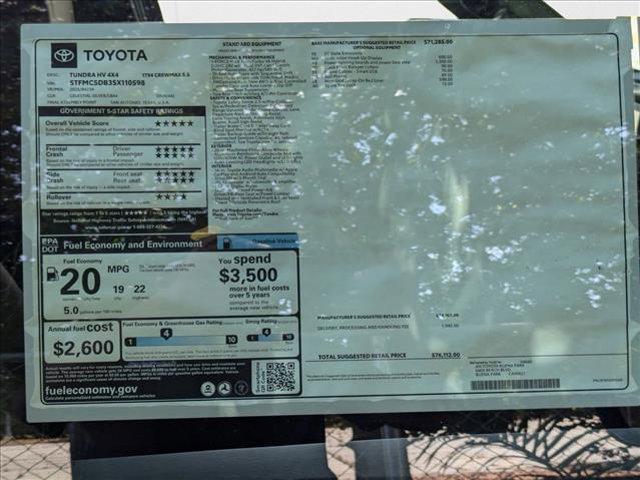 Photo of 2025 Celestial Silver Metallic Toyota Tundra Hybrid