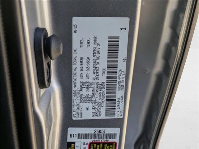 Photo of 2025 Celestial Silver Metallic Toyota Tundra Hybrid