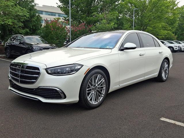 Photo of 2021 designo Diamond White - 799 Mercedes-Benz S-Class