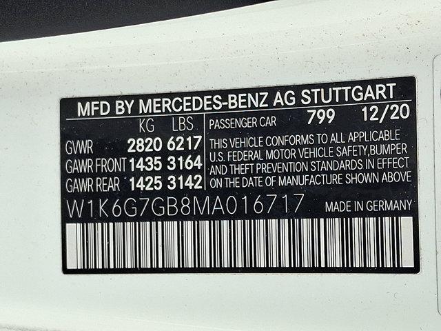 Photo of 2021 designo Diamond White - 799 Mercedes-Benz S-Class
