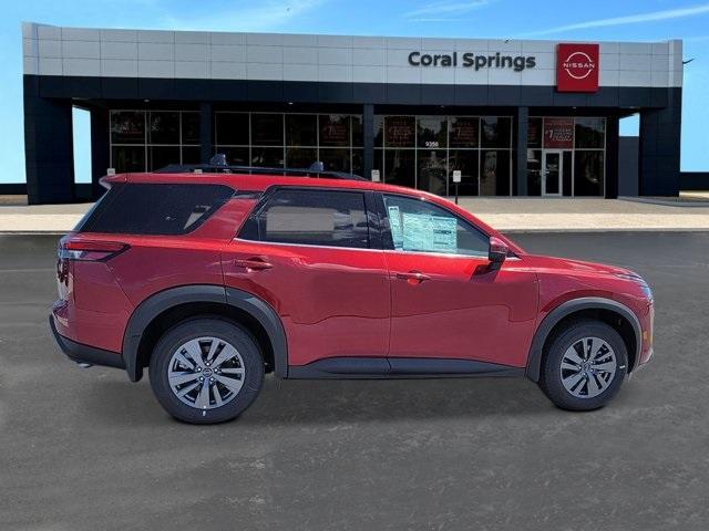 Photo of 2025 Scarlet Ember Nissan Pathfinder