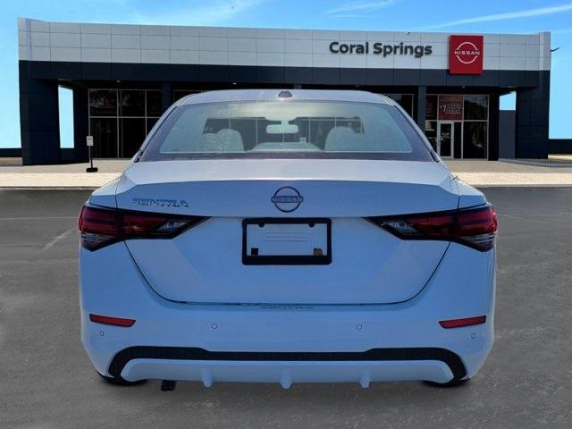 Photo of 2025 Cloud White Nissan Sentra