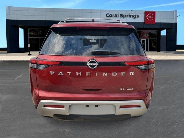 Photo of 2025 Scarlet Ember Nissan Pathfinder