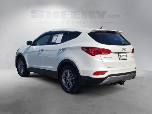 Photo of 2018 Pearl White Hyundai Santa Fe Sport