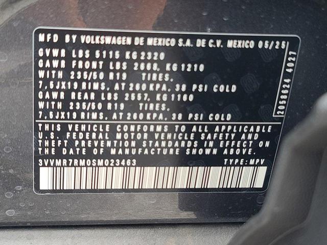 Photo of 2025 Platinum Volkswagen Tiguan